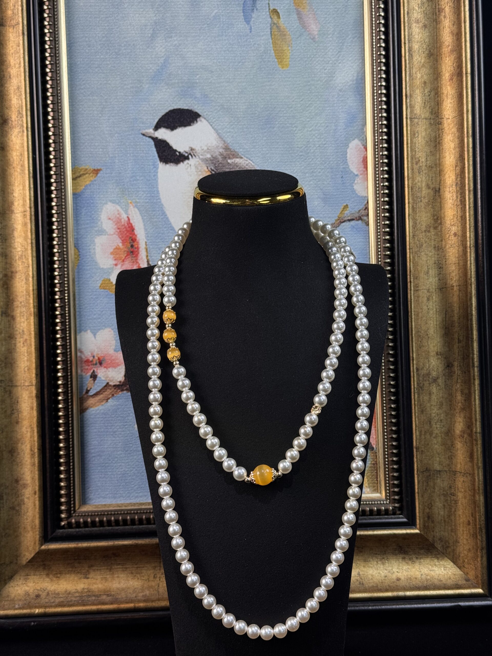 Austrian Pearl × Citrine Energy Set - Image 4